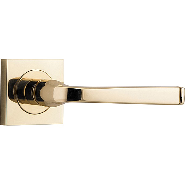thumbnail image 2 of Esmond Solid Brass Interior Door Set - Lever Handle - Privacy - Left Hand 2 of 9